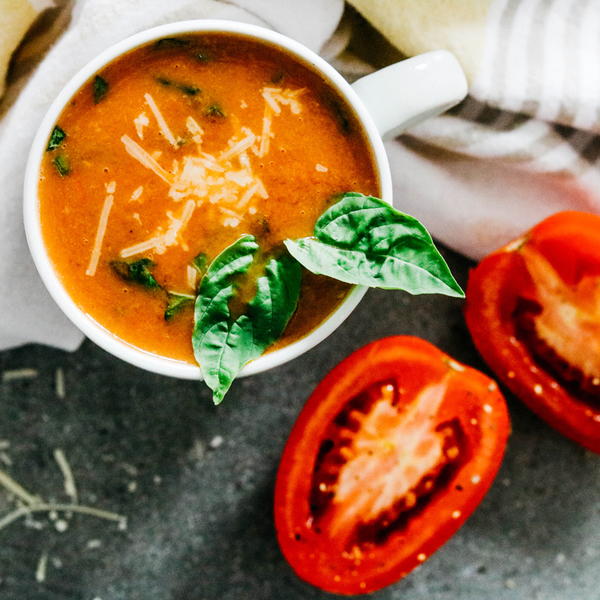 Healthy Tomato Basil Soup Healthy Tomato Basil Soup