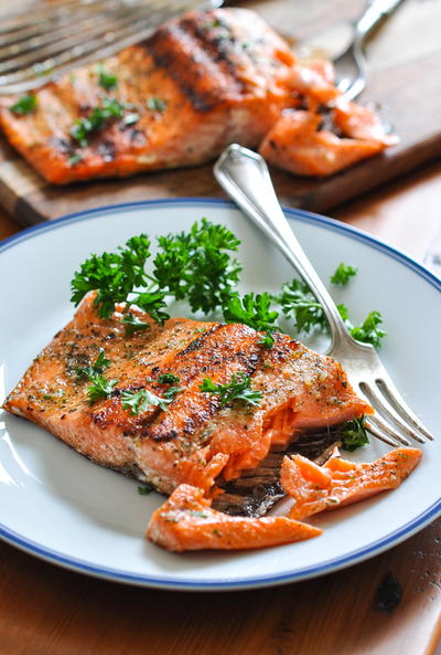 The Perfect 15-Minute Grilled Salmon The Perfect 15-Minute Grilled Salmon
