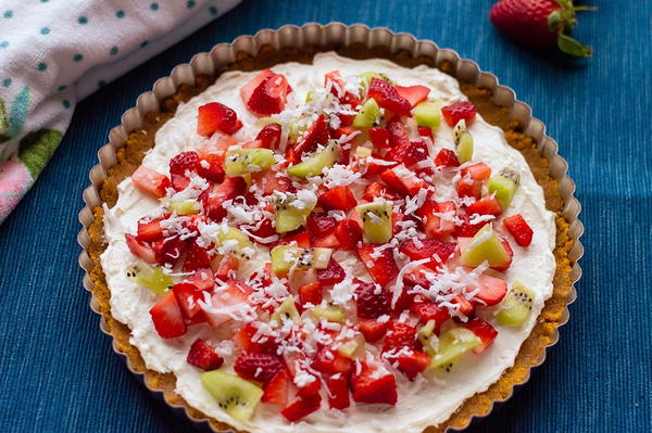 No-Bake Fruit Pizza No-Bake Fruit Pizza