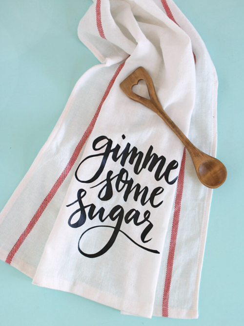 Gimme Some Sugar Dish Cloth Design Gimme Some Sugar Dish Cloth Design