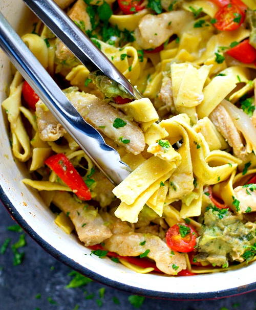 One Pot Chicken Fajita Pasta One Pot Chicken Fajita Pasta