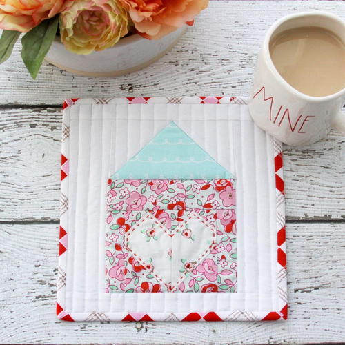 New Home Mug Rug New Home Mug Rug