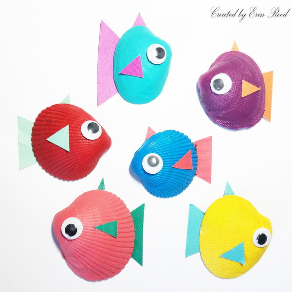 Shell Fish Kids Craft Shell Fish Kids Craft