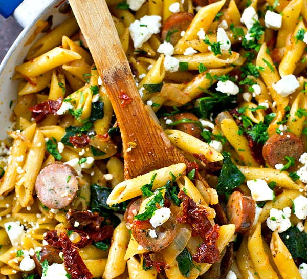 Mediterranean Sun Dried Tomato Pasta Mediterranean Sun Dried Tomato Pasta