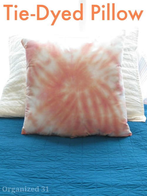 Tie-Dye Pillow Tie-Dye Pillow