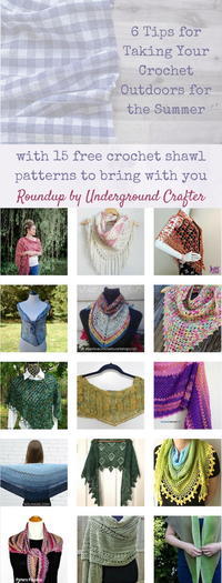 6 Tips for Taking Your Crochet Outdoors for the Summer 6 Tips for Taking Your Crochet Outdoors for the Summer