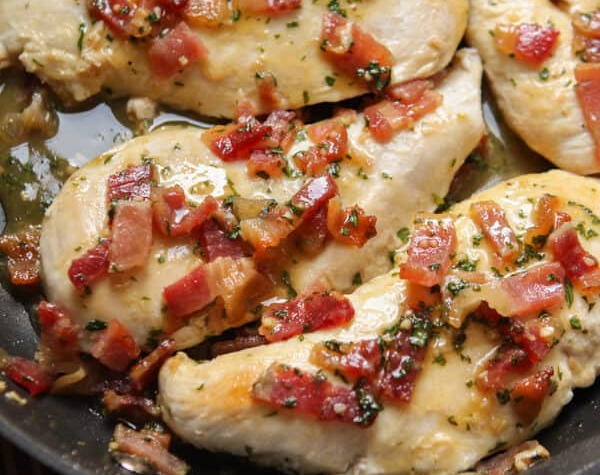 Skinny Honey Mustard Bacon Chicken Skinny Honey Mustard Bacon Chicken