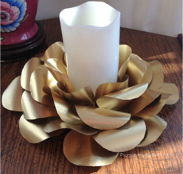 Recycled Cans DIY Candle Holder Recycled Cans DIY Candle Holder