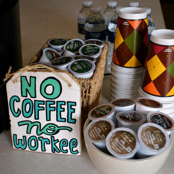 Casual Coffee Bar Entertaining Idea Casual Coffee Bar Entertaining Idea