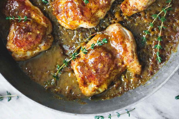 Maple Mustard Glazed Chicken Breast Maple Mustard Glazed Chicken Breast