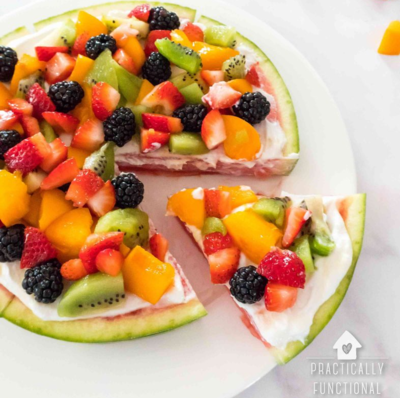 Easy Watermelon Pizza Recipe