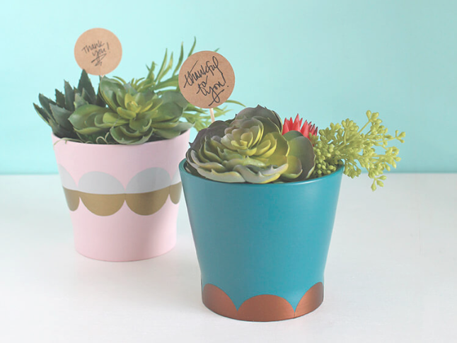 Simple Modern Planters DIY Simple Modern Planters DIY