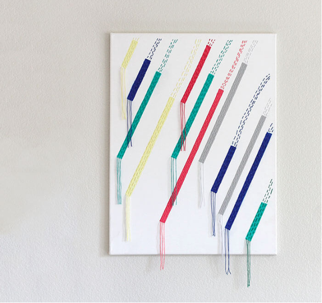 Embroidery Modern Wall Art DIY Embroidery Modern Wall Art DIY