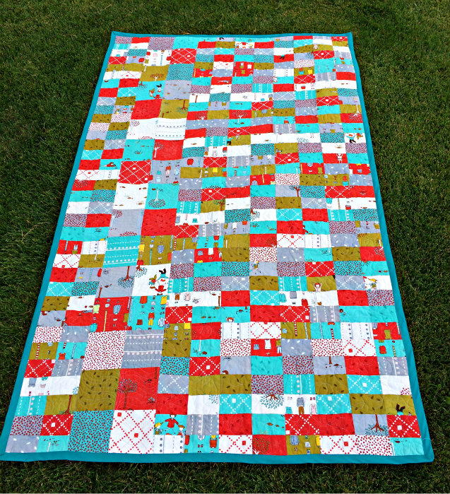 Easy Summer Picnic Quilt Easy Summer Picnic Quilt