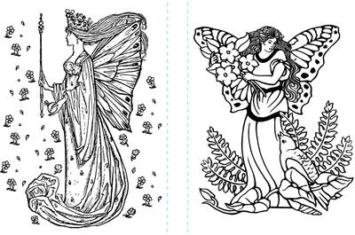 Fairyland Coloring Pages
