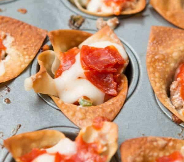 Pepperoni Pizza Dip Cups Pepperoni Pizza Dip Cups