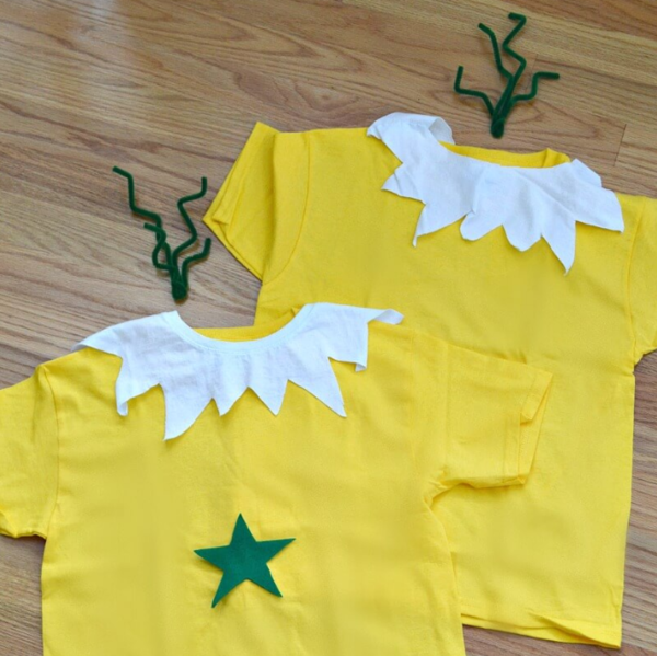 DIY Star-Bellied Sneetches Costume DIY Star-Bellied Sneetches Costume