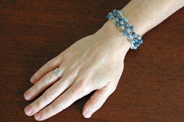 Crochet Beaded Bracelet Crochet Beaded Bracelet