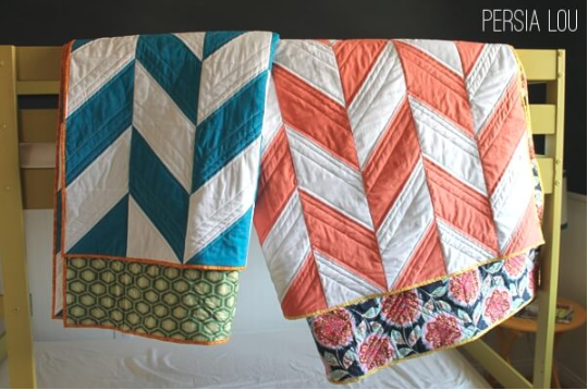 Herringbone Quilt Pattern Tutorial Herringbone Quilt Pattern Tutorial