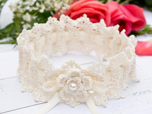 Wrapped in Lace Bridal Wedding Garter