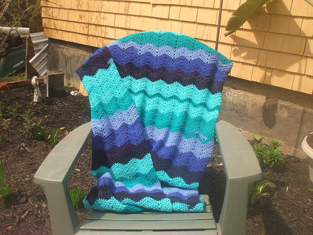 Soft Waves Twin Afghan Soft Waves Twin Afghan