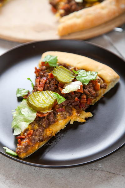 Bacon Cheeseburger Pizza Bacon Cheeseburger Pizza