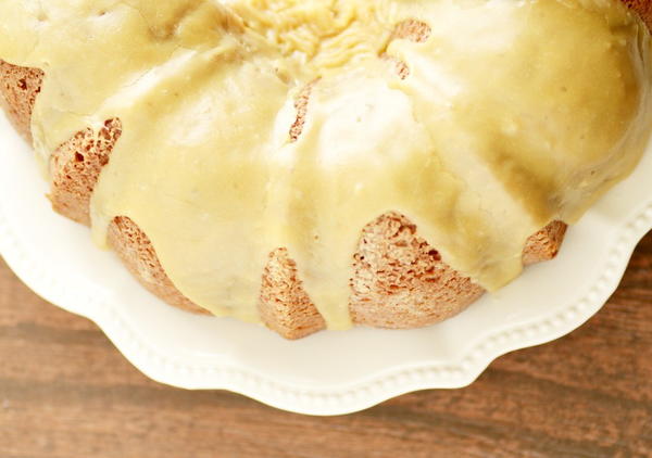 Applesauce Cake with Salted Caramel Glaze Applesauce Cake with Salted Caramel Glaze