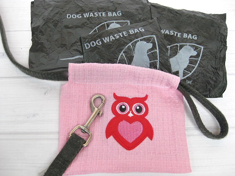 DIY Dog Poop Bag Holder
