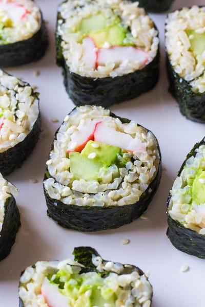 Homemade California Roll Homemade California Roll