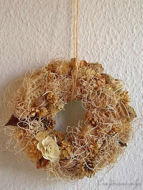 Natural Looking Door Wreath Natural Looking Door Wreath