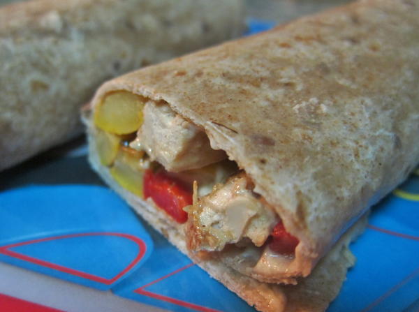 Chickn Hummus Wraps Chick'n Hummus Wraps