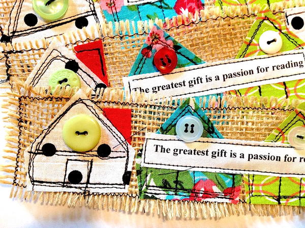 Quilt Art Bookmarks for the Book Lover Quilt Art Bookmarks for the Book Lover