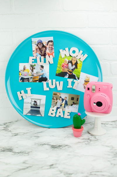 Painted Magnetic Letters Painted Magnetic Letters