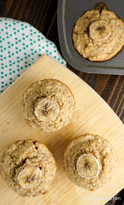 Banana Chia Muffins Banana Chia Muffins
