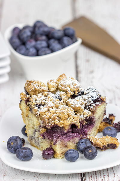Overnight Blueberry French Toast Bake Overnight Blueberry French Toast Bake