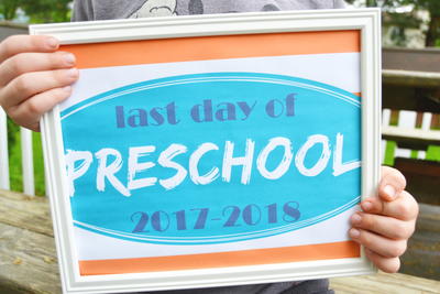 Printable Last Day of School Signs