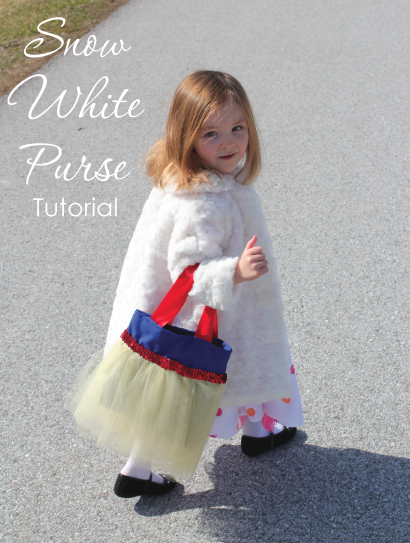 Snow White-Inspired DIY Kids Purse Snow White-Inspired DIY Kids Purse