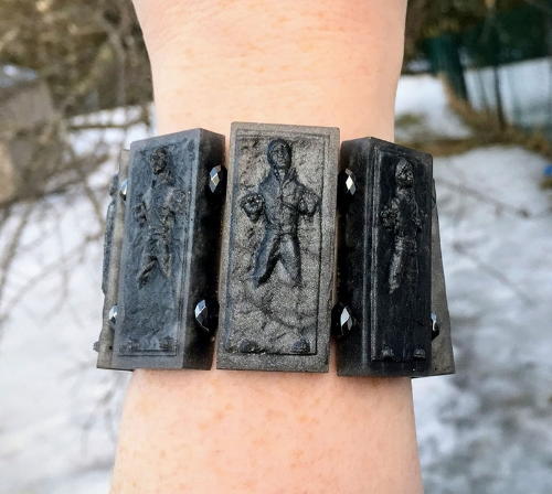 Resin Bracelet Tutorial Han Solo in Carbonite Resin Bracelet Tutorial: Han Solo in Carbonite
