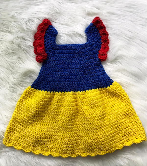Snow White Princess Baby Dress Snow White Princess Baby Dress