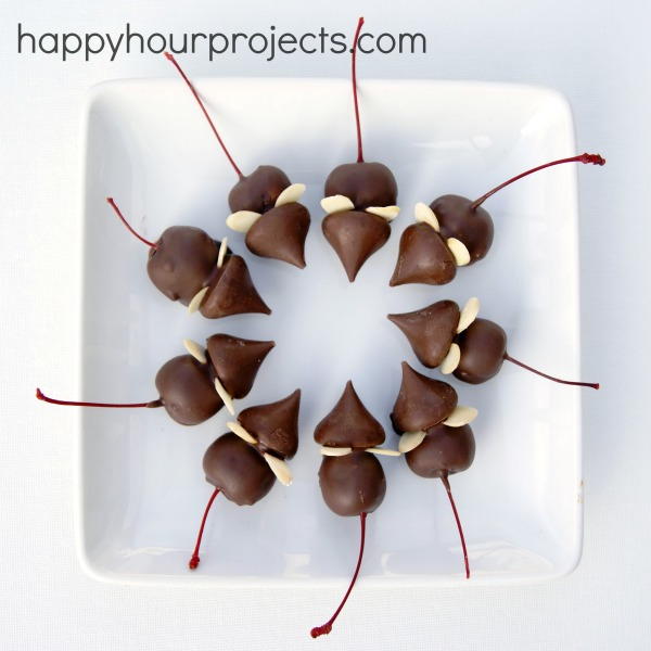 Chocolate Cherry Mice for Christmas Chocolate Cherry Mice for Christmas