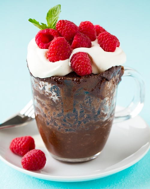 5-Minute Nutella Mug Cake