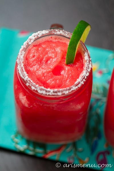 Restaurant-Style Watermelon Margaritas Restaurant-Style Watermelon Margaritas