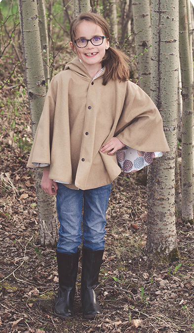 Awesome Autumn Childrens Cape Tutorial