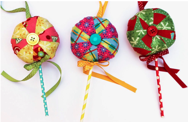 Fabric Lollipop Sewing Pattern Fabric Lollipop Sewing Pattern