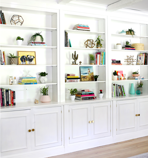 Painting Bookshelves Tutorial Painting Bookshelves Tutorial