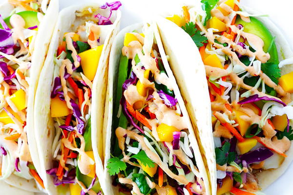 Easy Mango Chipotle Fish Tacos Easy Mango Chipotle Fish Tacos