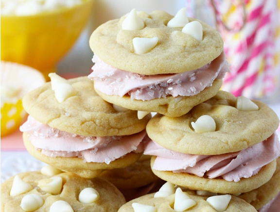 Lemon Raspberry Sandwich Cookies Lemon Raspberry Sandwich Cookies