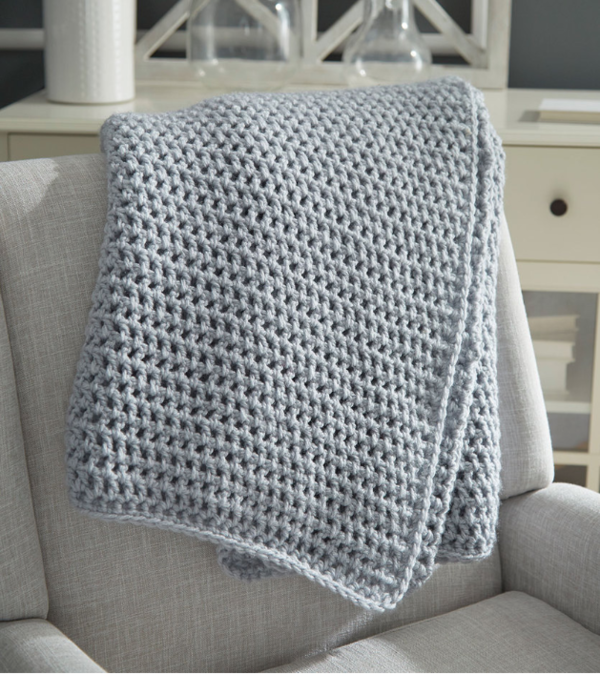 Light Grey Easy Crochet Afghan Pattern Light Grey Easy Crochet Afghan Pattern