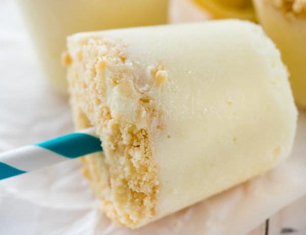 Greek Yogurt Lemon Popsicles Greek Yogurt Lemon Popsicles