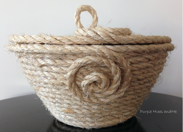 Coiled Rope Basket DIY Coiled Rope Basket DIY